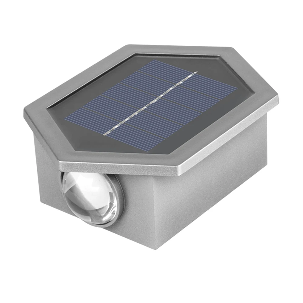 Solar LED Outdoor Lighting Plastic Waterproof Sensory Switch Easy Installation Adjustable For Home Garden