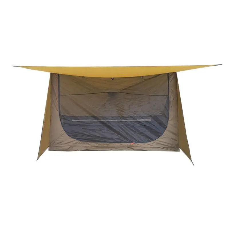 Camping tent Portable tent Outdoor Camping Hiking 3 Season Ultralight Tent Portable Two Person Shelter Without Pole