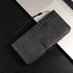 Luxurious Leather Magnetic Flip Wallet Phone Case with Card Holder - OPPO A3 Pro 4G (I2 - Black)