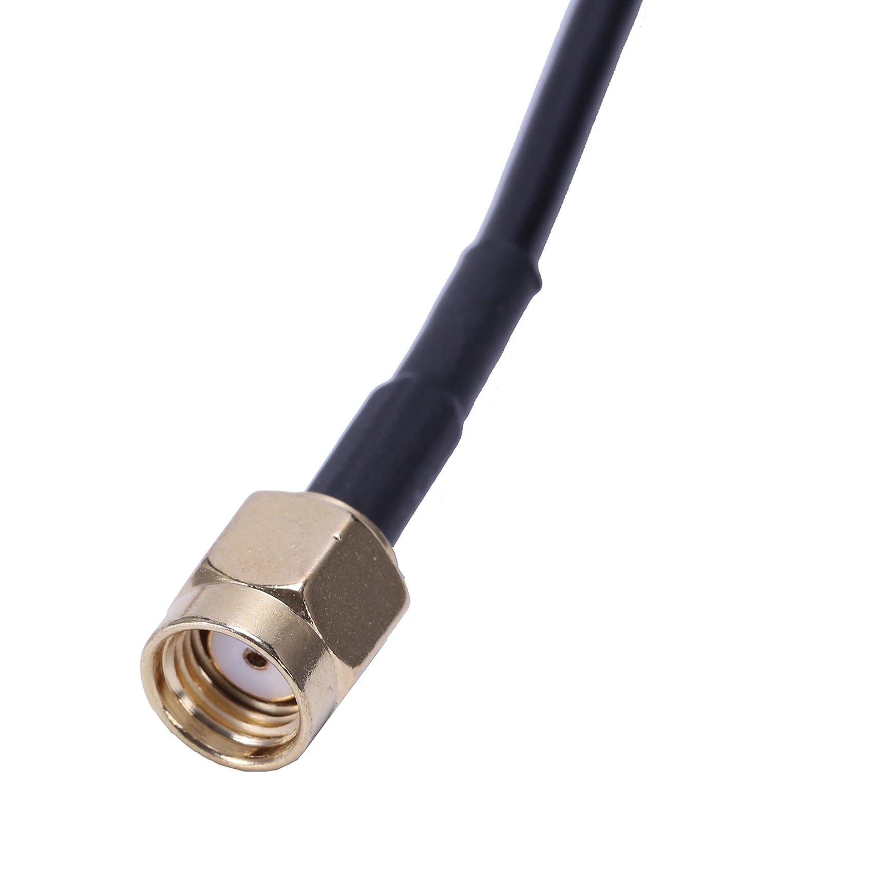 ABSE-2X 5M 검정색 RP-SMA 남성-여성 Wifi 안테나 커넥터 연장 케이블
