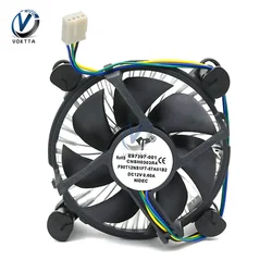 CPU i3 i5 i7 Cooler 90mm CPU Fan Heat Sink Radiator TDP 12V 2300 RPM Cooler for LGA 1155/1151/1150 / i3/i5 with Thermal Grease
