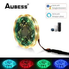 

LED Strip Lights RGB 5050 Blue Tooth Control Flexible Lamp 12V Tape Ribbon Diode For Festival Room Luces Computer TV Desk Light