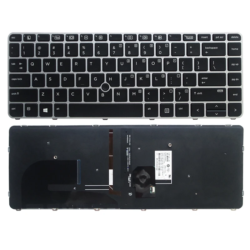 Inglês Teclado do Portátil para hp Elitebook 840 g3 745 g3 745 g4 840 g4 848 g3 836308001 821177-001 Eua Nsk-cy2bv