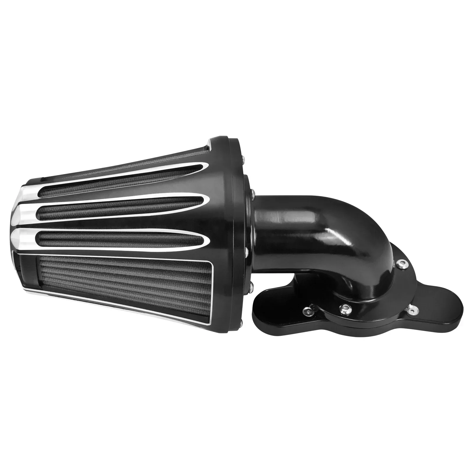 Moto CNC Filtro Aria Filtro di Aspirazione Per Harley Sportster XL 883 Touring Road King Electra Street Glide Softail Fat Bob Dyna - Image 4