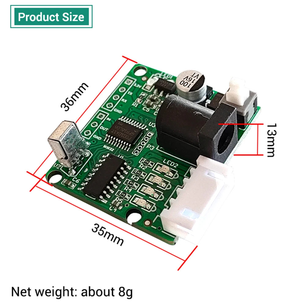 Stepper Motor 5V 4-Phase 28BYJ48 DC Gear Step Stepper Motor + ULN2003 Driver Board + IR Infrared Remote Control ULN2003 PIC MCU DIY