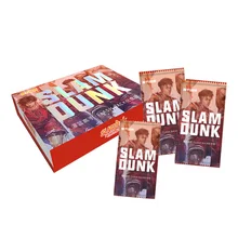 

Original SLAM DUNK Anime Figures Cards Chinese New Year Edition Bronzing Hanamichi Sakuragi Collection Cards Toys Gifts for Kids