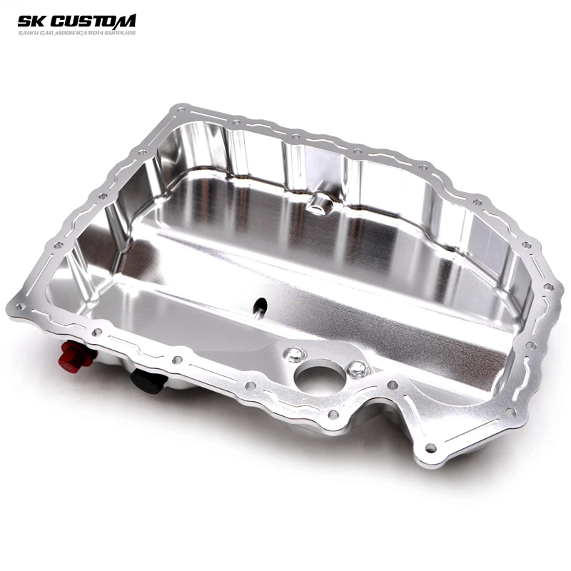 SKforged aluminium oil pan for Volkswagen EA888 engine oil pan Gen 2 Gen 3 Volkswagen Golf GTI R MK6 MK7 Audi A3 S3 TSI