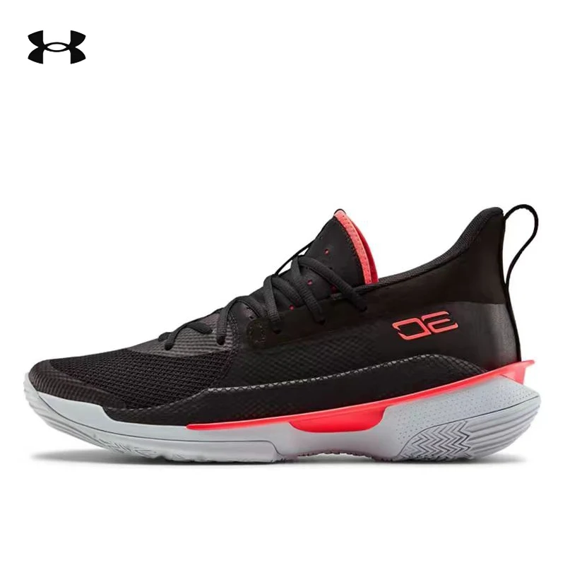 thumbnail image 1 of Zapatillas de baloncesto prácticas de corte bajo Under Armour Curry 7, 1 of 4