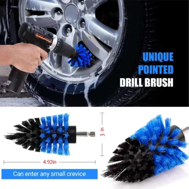 3Pcs Wheel Woolies Plush Soft Auto Wheel Cleaning Brush for Car Detailing  Brushes Auto Maintenance Care Tools - AliExpress