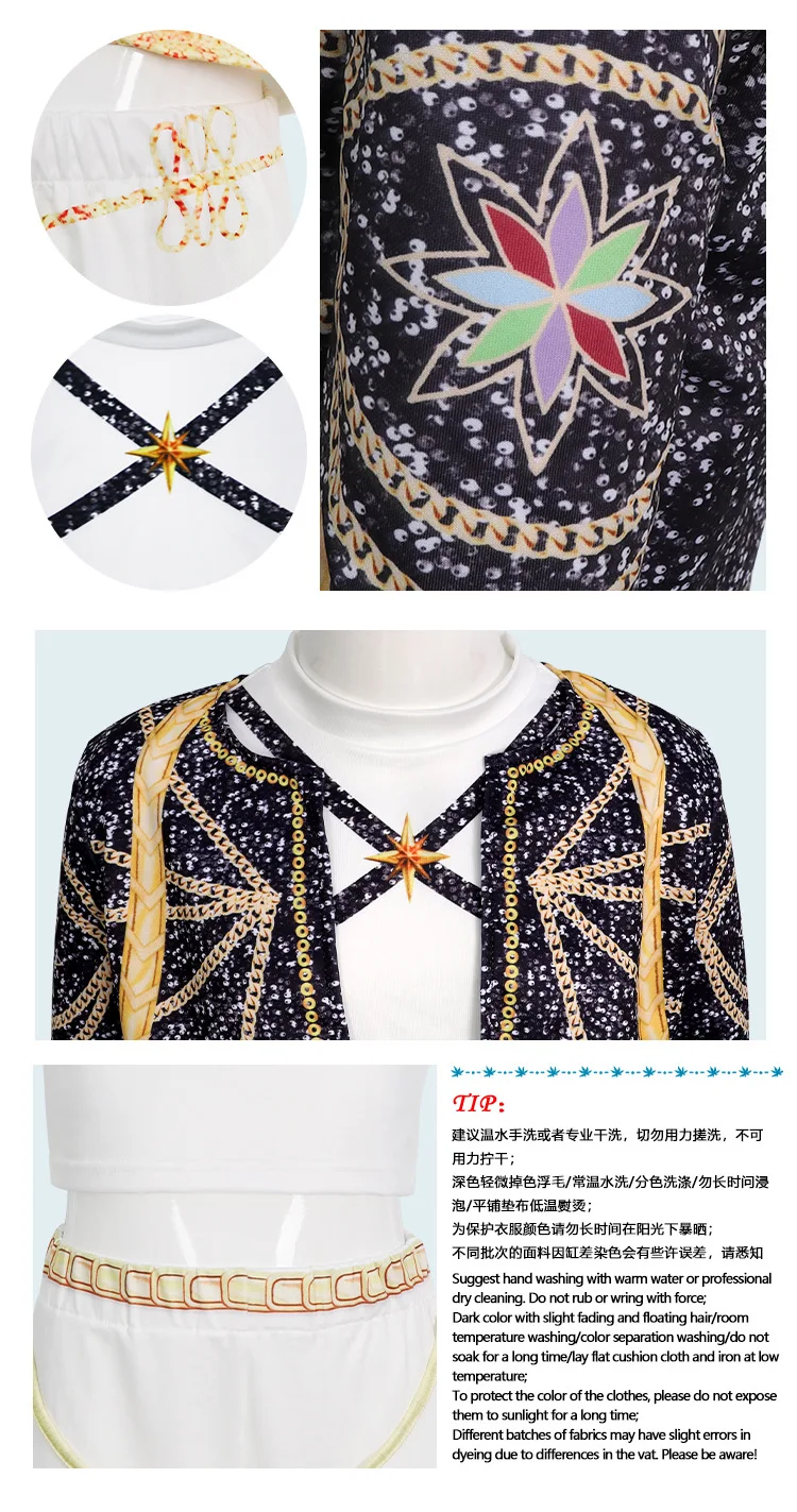 Kids K-Pop Demon Hunters Zoey Rumi Mira Costume Fancy Dress Cosplay Virtual Idol Movie Cosplay for Girls' Kids Halloween Carniva S88a8b6460af34f3abe4a0ff11bf350cdx