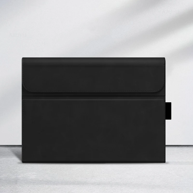 Premium PU Leather Flip Stand Tablet Sleeve Case, 13