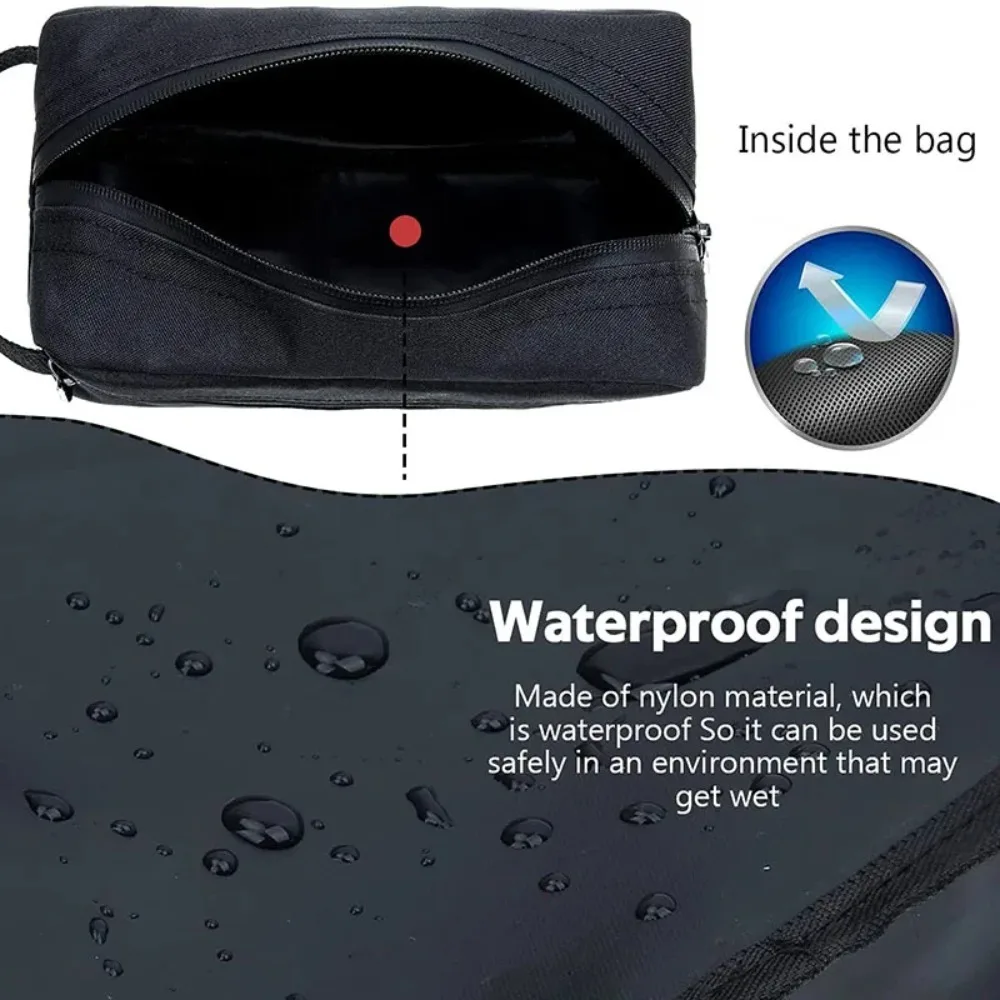 Borsa da Viaggio per Toilette Uomo, Beauty Case Donna, Necessaire Impermeabile, Borsa Trucchi Donna, Pochette Beauty, Borsetta - immagine 6