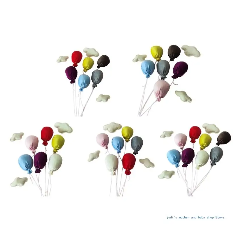

67JC Newborn Photography Props Balloon DIY Photo Backdrop Posing Props Shower Gift