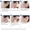 40Pcs Lifting Face Stickers Invisible Transparent Thin Face Patches Lift Tools V-Shape Face Wrinkle Sagging Skin Adhesive Tape 6