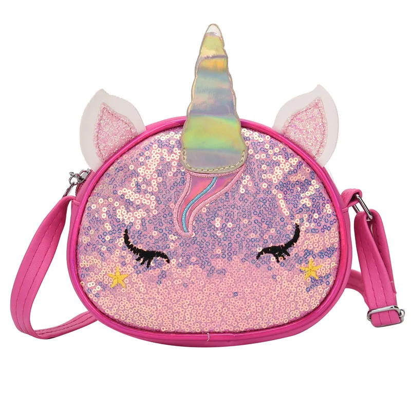 

Bag Cute Shoulder Phantom Shining Unicorn Cartoon Crossbody Handbags For Women Casual High-Quality Messenger Versatile Luxury