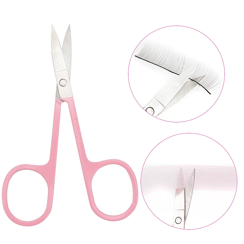 1 Pc Eyebrow Trimming Scissors Stainless Steel Small Nail Tools Manicure Facial Nose Hair Scissors Women Makeup Beauty Tool 3