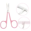 1 Pc Eyebrow Trimming Scissors Stainless Steel Small Nail Tools Manicure Facial Nose Hair Scissors Women Makeup Beauty Tool 3