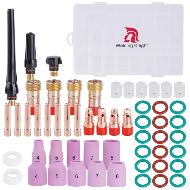 TIG溶接トーチノズル セット No. 7・8（TIG溶接ガスレンズキット SR WP 