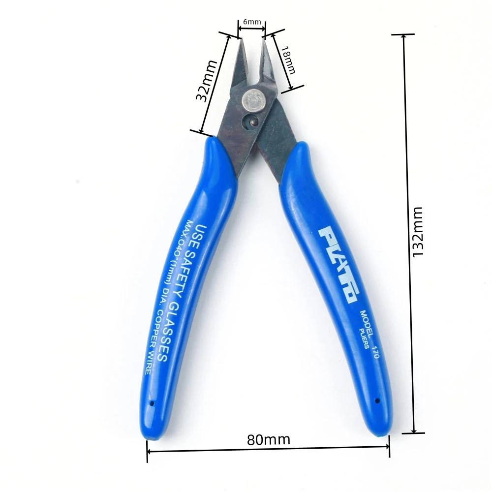 Electrical Wire Cable Cutters Cutting Side Snips Nipper Pliers 6/8/10