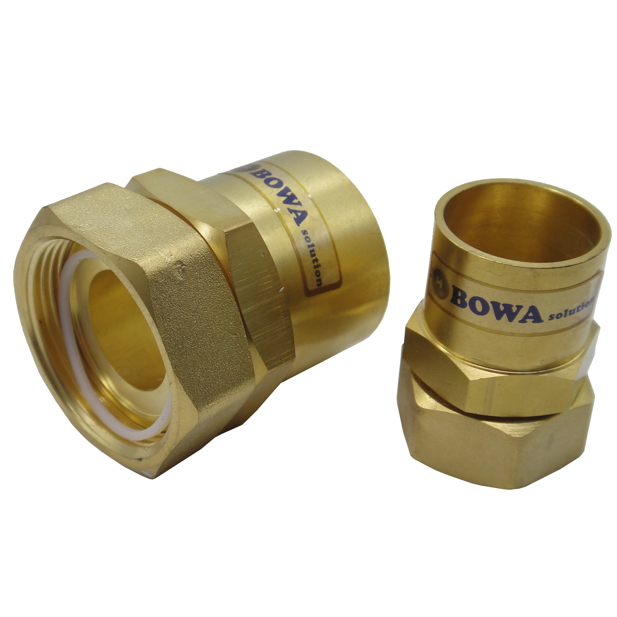 Conjunto de Adaptador da Luva da Solda de Bronze é Projetado para a Linha Rotalock Spud do Compressor Como é Fácil & Rápido Conectar Tubos de Cobre o