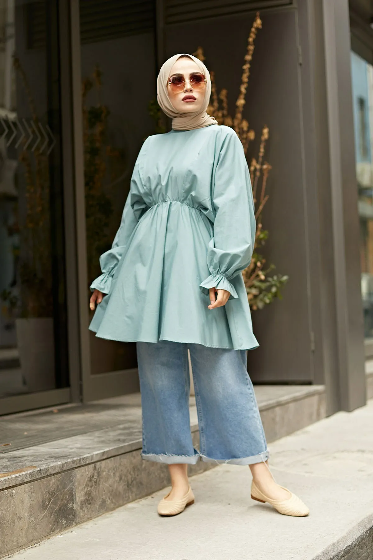 

MDI Wafer Tunic-Mint