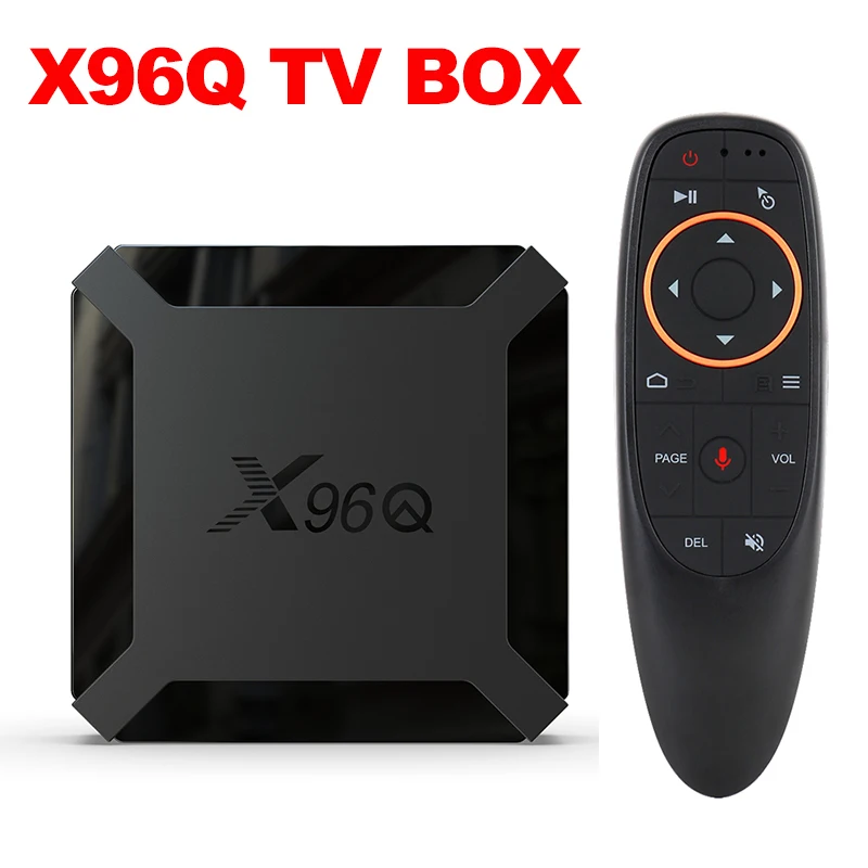 X96q Android 10 Allwinner H313 Quad Core Smart Tv Box 2gb 16gb 1gb 8gb