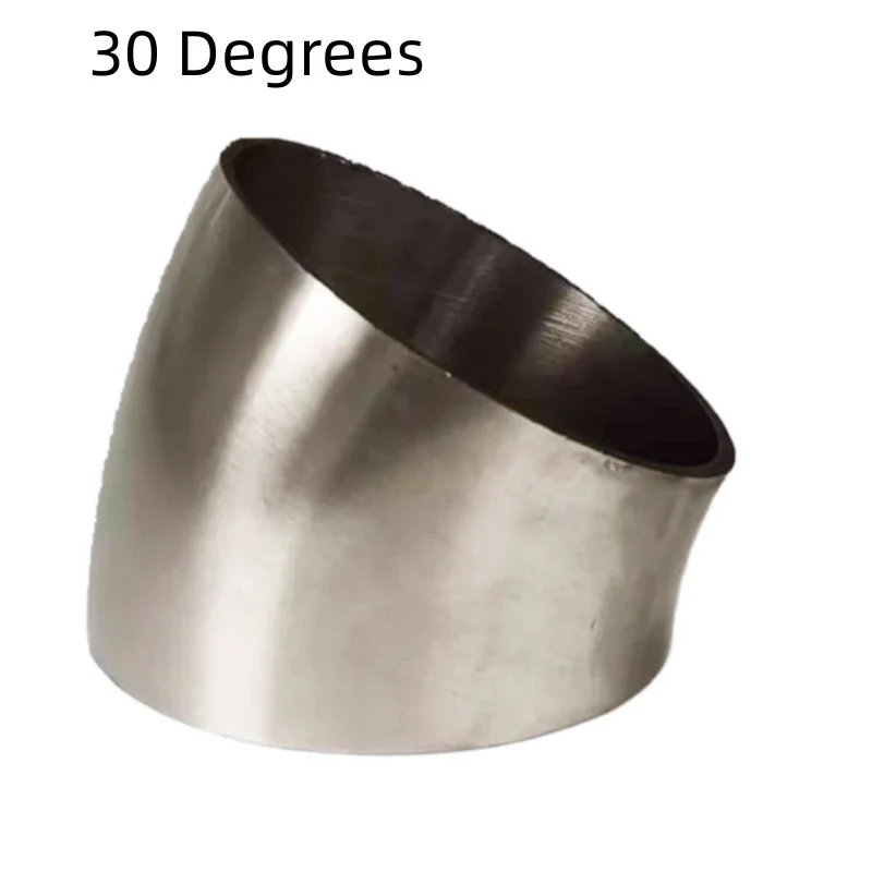 19/25/32/38/45/51/57/63/76Mm 304 Stainless Steel Sanitary Weld 30/45/60/90 Degree Elbow Pipe Fitting Water Pipe Fitting Hose Pipe Fitting