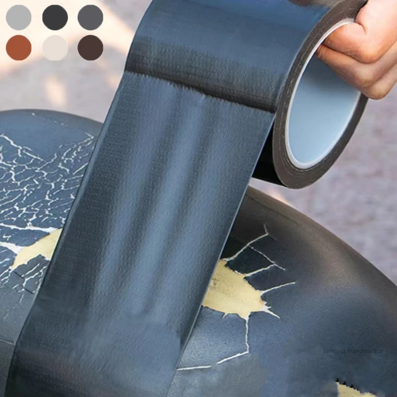 Self Adhesive Leather Repair Tape For Sofa Car Seats Bags Jackets Furniture Shoes First Aid Patch DIY PU Stickers 7.6x152cm leather repair tape