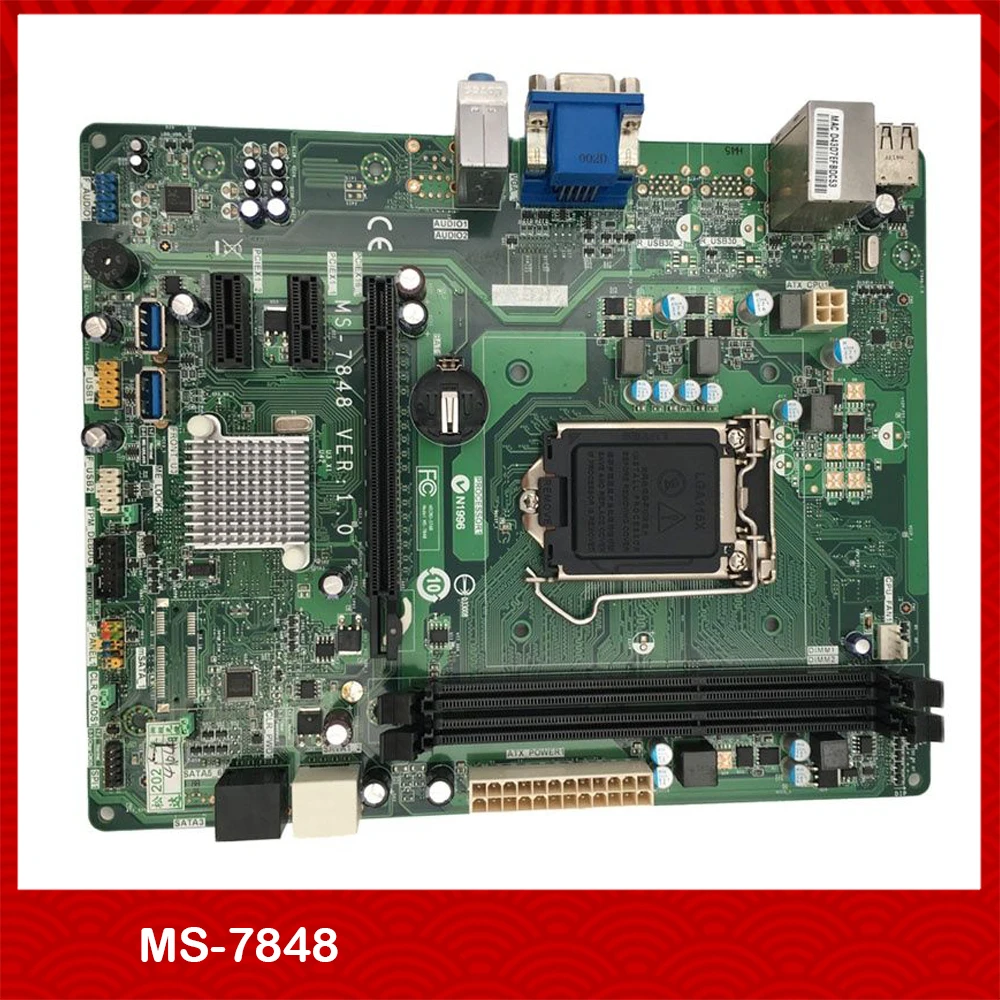 

Original Desktop Mainboard Essentielb MS-7848 VER 1.0 LGA1150 DDR3 Perfect Test Good Quality