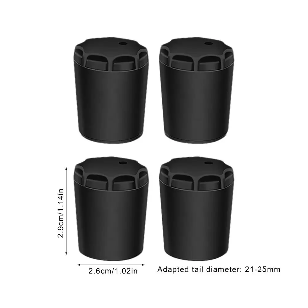 4PCS Angelrute End Kappe Silikon Angelrute Stecker Schwanz Schutz Griff Schutzhülle Karpfen Angelrute Abdeckungen – Detail 5