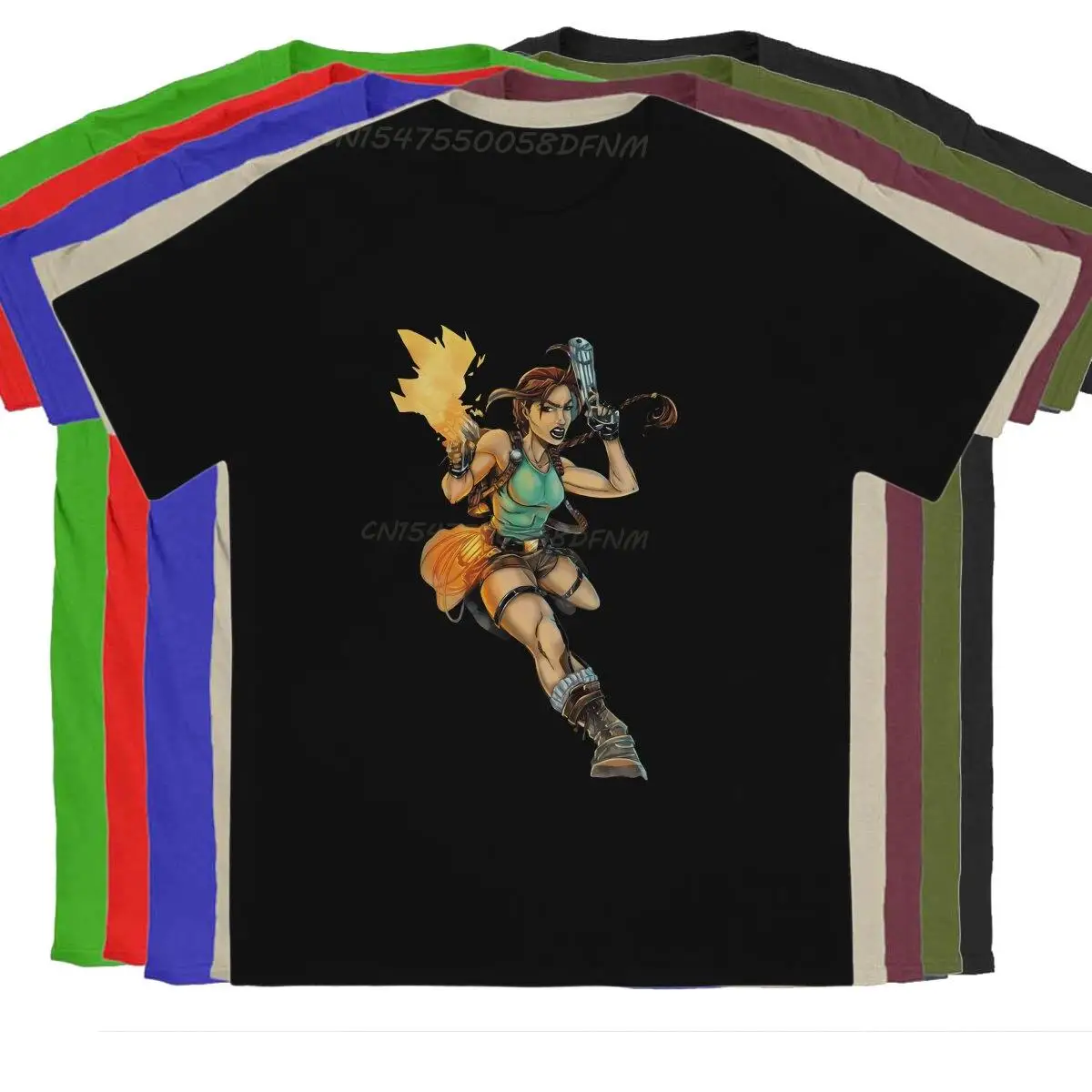 Camisetas Recargables Para Hombre, Ropa Kawaii De Algodón, Juegos De Aventura De Acción De Tomb Raider, Camisetas Vintage, Camisetas De Navidad