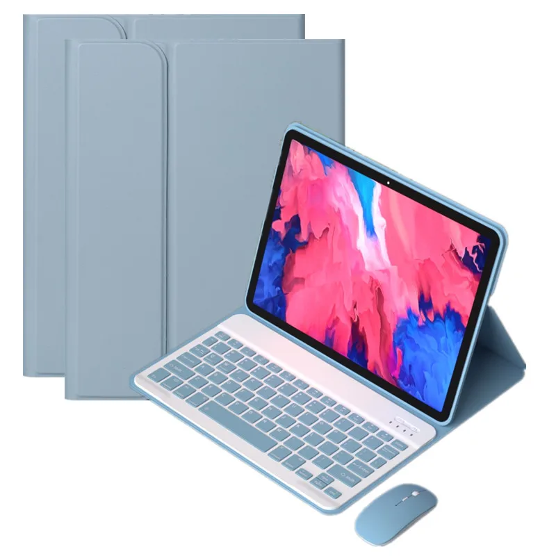 para Lenovo Tab P11 Pro Gen Case com Teclado Tb132fu 2023 11.2 Tablet Magnética sem Fio Tampa do Teclado Smart Shell Teclado