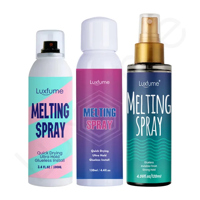 melting spray lace wig glue 130ml Hair spray adhesive glue for