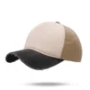 Custom Logo Baseball Cap Washed Hole Peaked Caps Women Summer Mesh Adjustable Dad Hat Men Outdoor Sport  Classical Trucker Cap 3