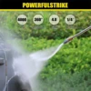 360° Rotating Turbo Nozzle for Pressure Washers! 1/4" Quick - Connect, Ideal for Concrete, Brick, Wood Fences & Windows 6