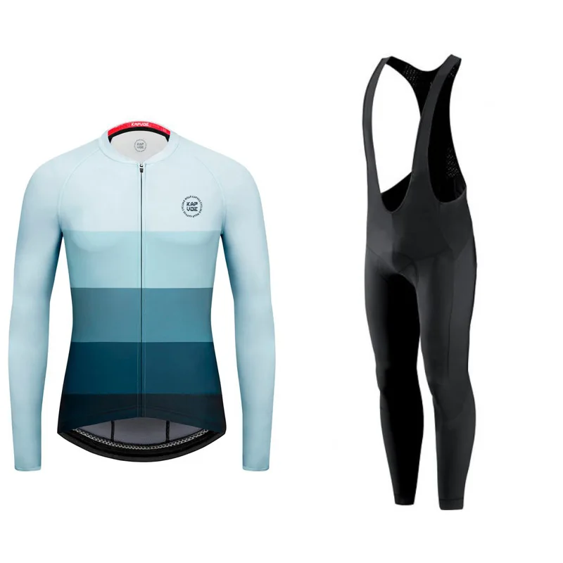 

2023 Cycling Jersey Set Autumn Riding Long Sleeves Men's Cycling Bib Set Bicycle Clothing Spring MBT Breathable Bike Clothes