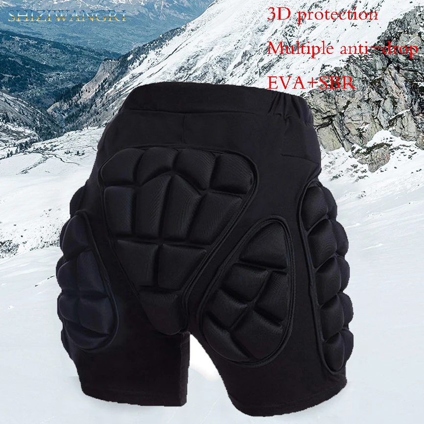 Outdoor Sports Ski Skate Snowboard Protection Skiing Protector Skating Protective Hip Padded Shorts protective shorts hip protective pads