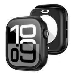 Ultimate 3 - in - 1 Waterproof Apple Watch Case with 360° Protection and Tempered Glass Cover - 40mm Series 4 5 6 SE (Matte Black)