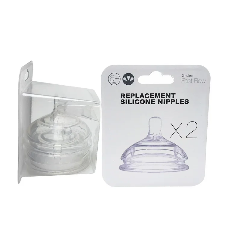 Amazon Baby Wide Mouth Silicone Nipple Food Grade Baby Feeding Accessories Bottle Manufacturer Customized Nipple Covers 2