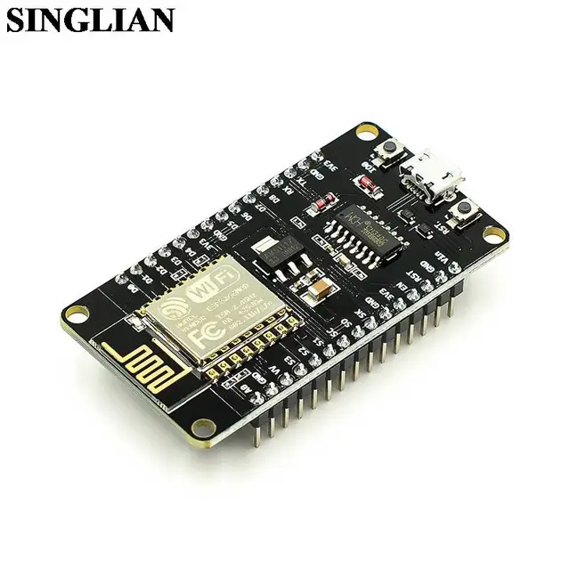 ESP8266 Последовательный модуль Wi-Fi NodeMcu Lua WIFI V3 Плата разработки Интернета вещей CH340 + базовая плата NovaMcu 2
