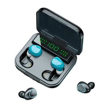 Wireless Headphones Noise Reduction Couple Earbuds with Microphone Bluetooth-Compatible 5.1 9D Four Headset for Double People 1