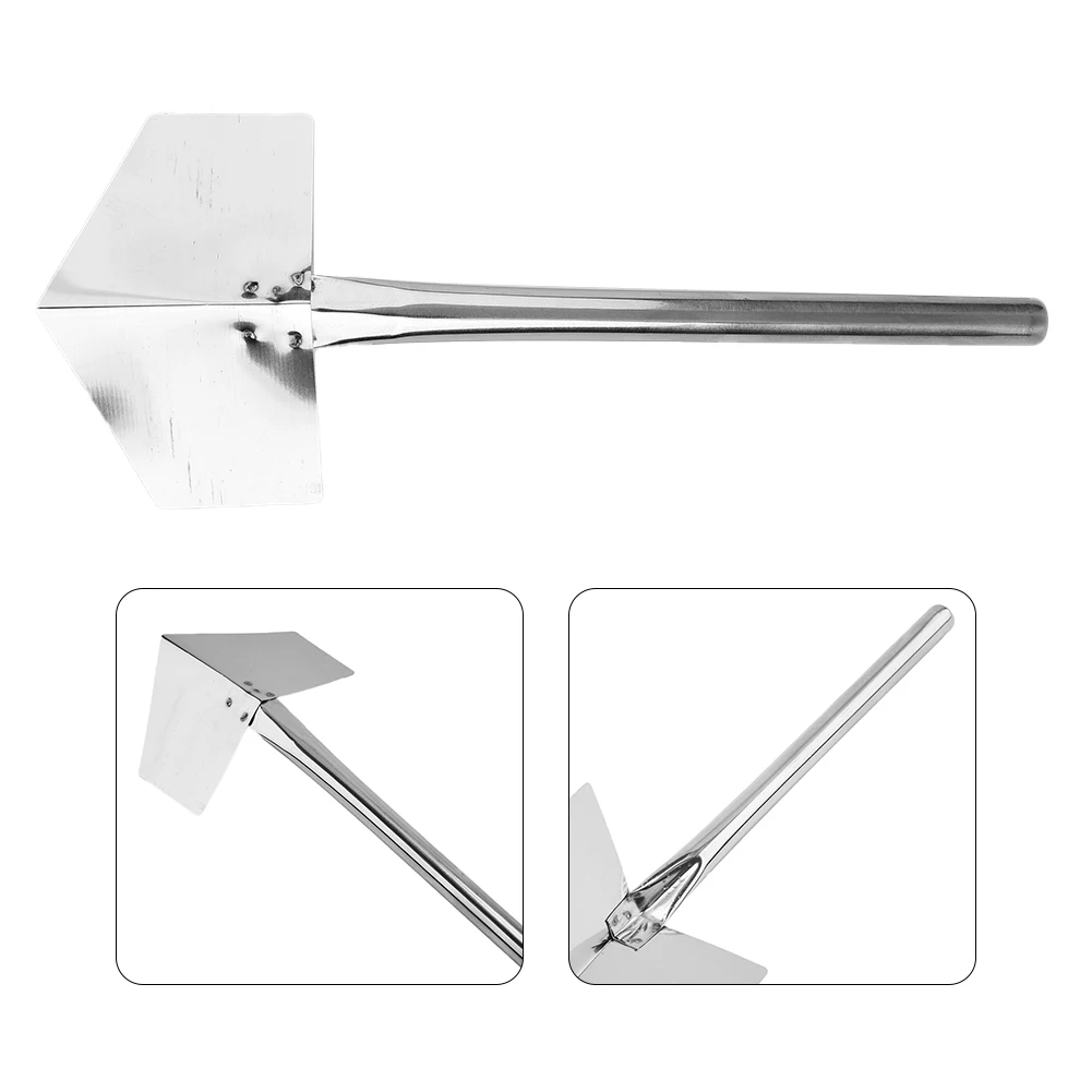 Outdoor Corner Trowel bricklaying trowel drywall spatula Stainless Steel Garden Metal Handle 90 Degree Drywall Hand Tool 1pc