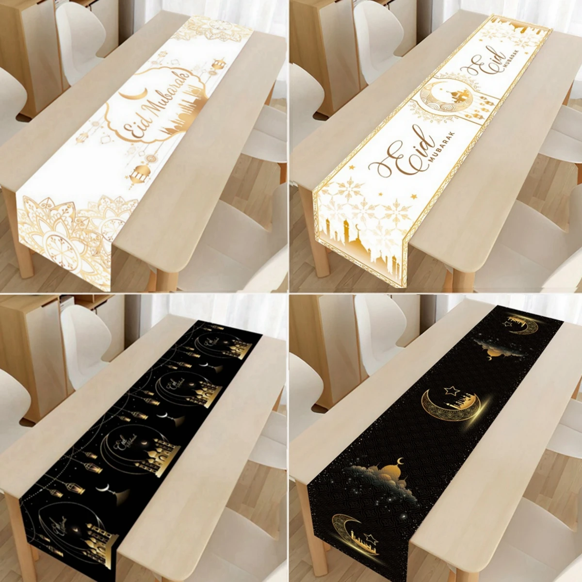 

Eid Mubarak Tablecloth Dinner Table Runner Aid Islamic Muslim Party Supplies Ramadan Kareem Ramadan Decoration For Home 2024