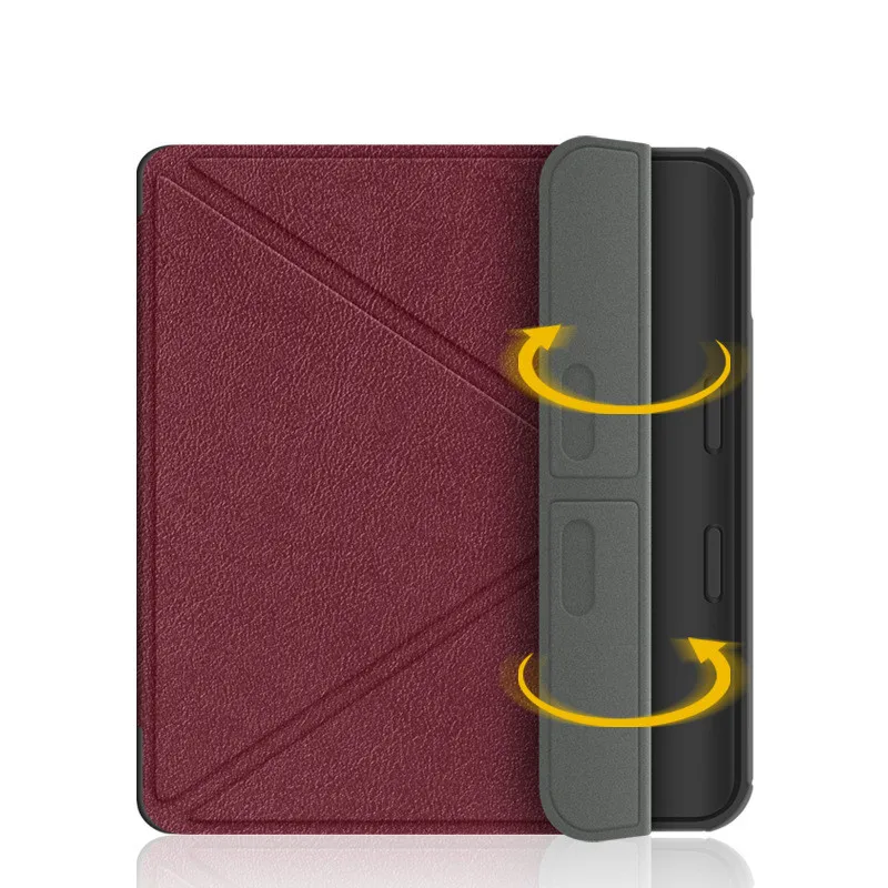 Multi-folding Stand Case for Kobo Libra Colour Libra2 7 Inch EReader Protective Cover Auto Wake/Sleep Funda