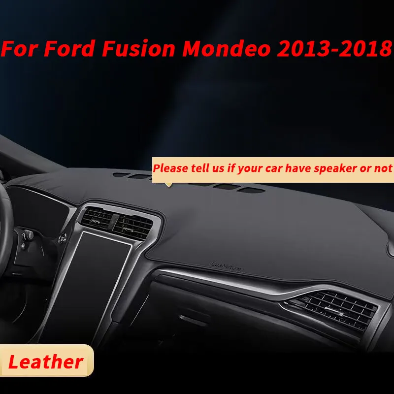 Ford Fusion Mondeo 2013-2018 Dashboard Leather Cover