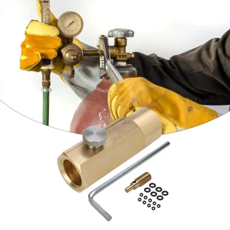 N3UA Quick Releasing CO2 Adapter Bottle Refill Adapter Perfect for Kitchen or Outdoor