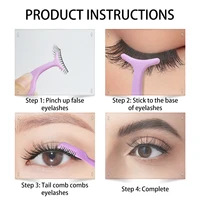 Eyebrow clip, false eyelash assistant, eyelash curler, eyelash curler, eyelash tweezers, eyebrow clip tool, tweezers, makeup cl 2