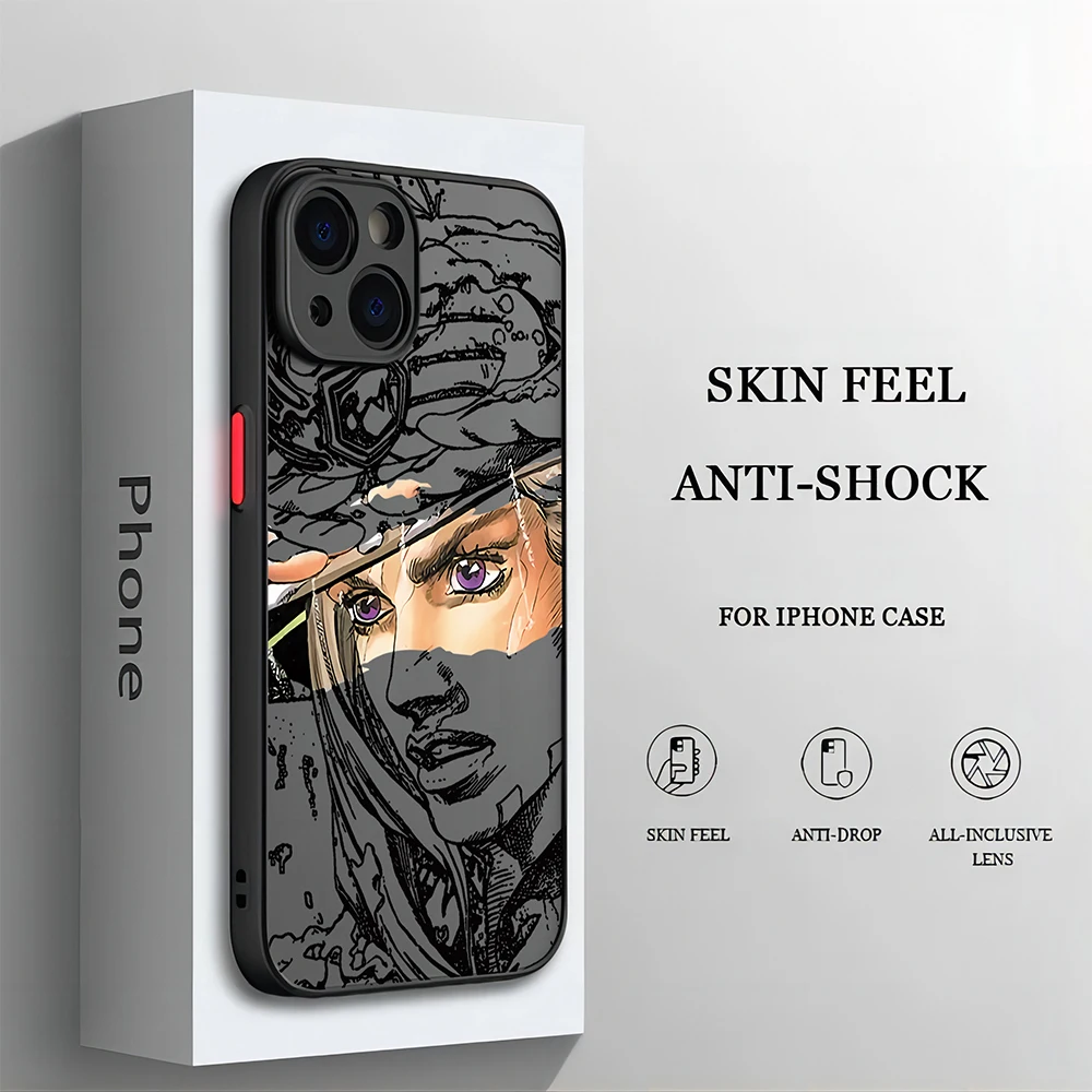 Stylish Anime-Inspired Gyro Zeppeli Phone Case