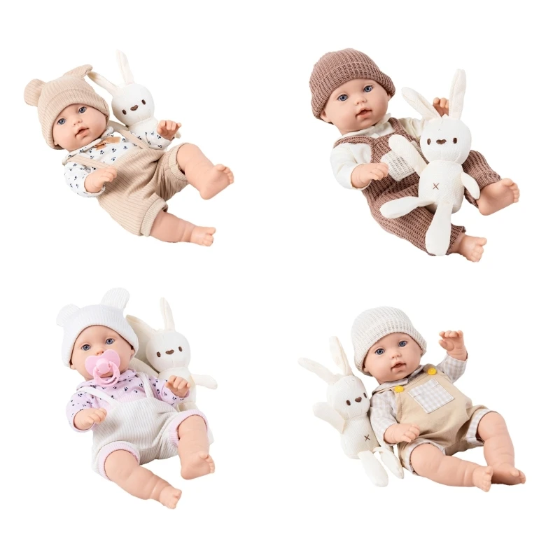 

12in Baby Realistic Vinyls Body Girl Girl White Skin Baby