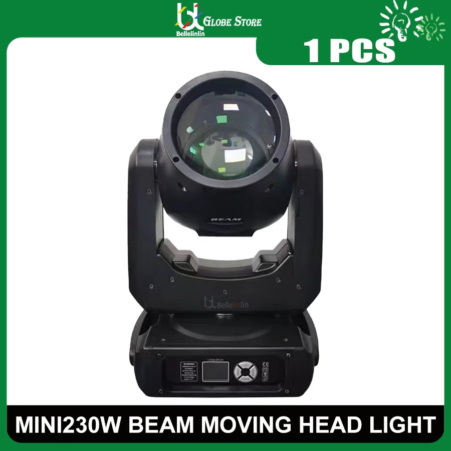 

0 Tax 1Pcs Lyre Mini Beam 230W 7R Moving Head Light DJ Moving Key Model Beam 7r Sharpy Stage Disco Nightclub